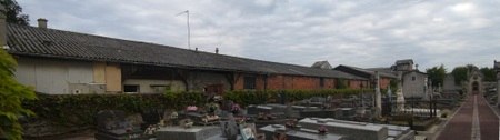 l'usine vue depuis le cimetière du Vieux Pays l'usine vue depuis le cimetière du Vieux Pays