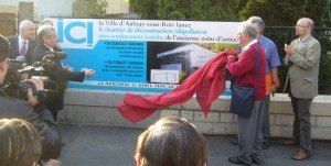 2009/04/24 inauguration du chantier cmmp plaque 800px