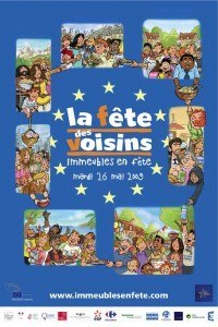 afficheFete des voisins