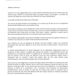courrier maire