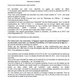 lettre aulnay environnement
