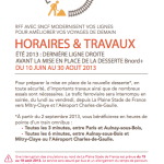 travaux rer b
